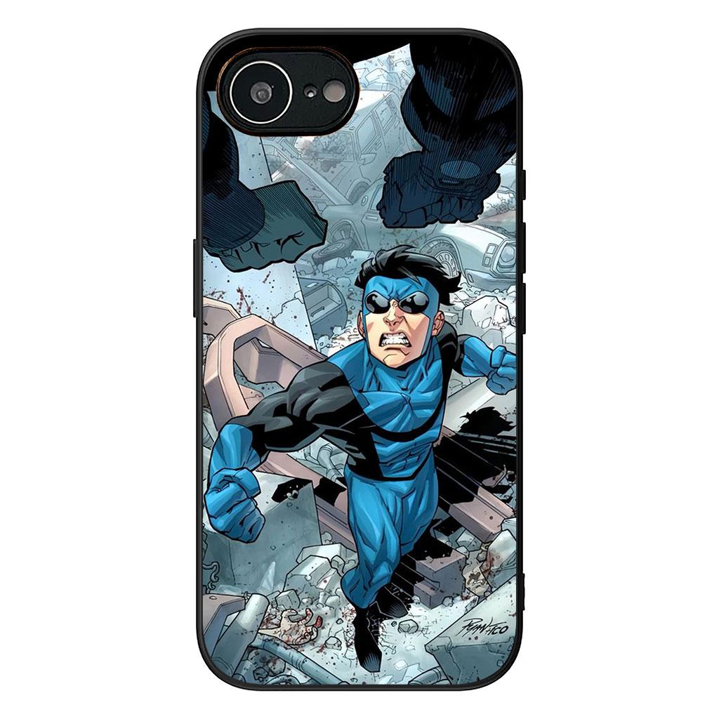 Чехол-постер I-Invincibles для телефона Apple iPhone 17 16 Plus 13 12 Pro Max Mini X XR ProMax 16E 15+ 16Plus Air Case