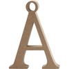 Wooden Letter - Beige - Wood - Decorative Objects