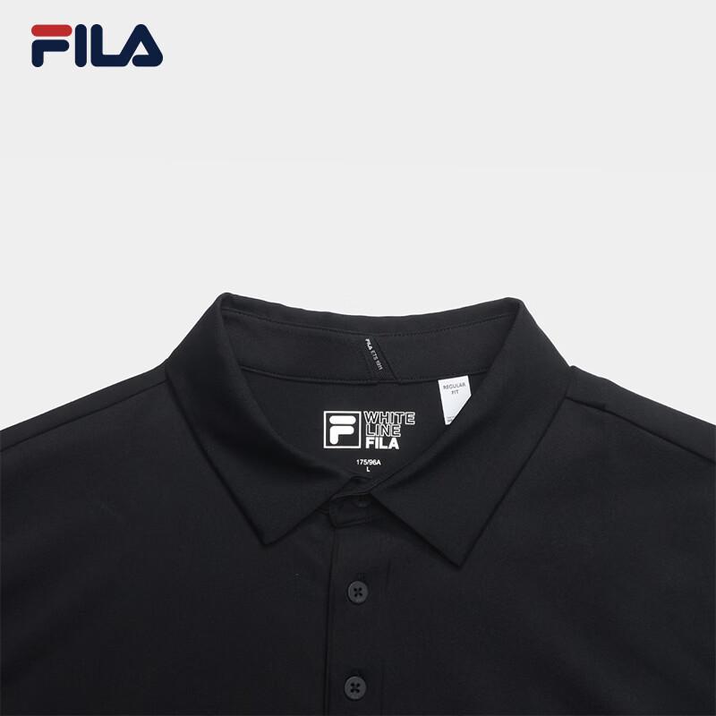 Fila Мужская вязаная футболка-поло с коротким рукавом