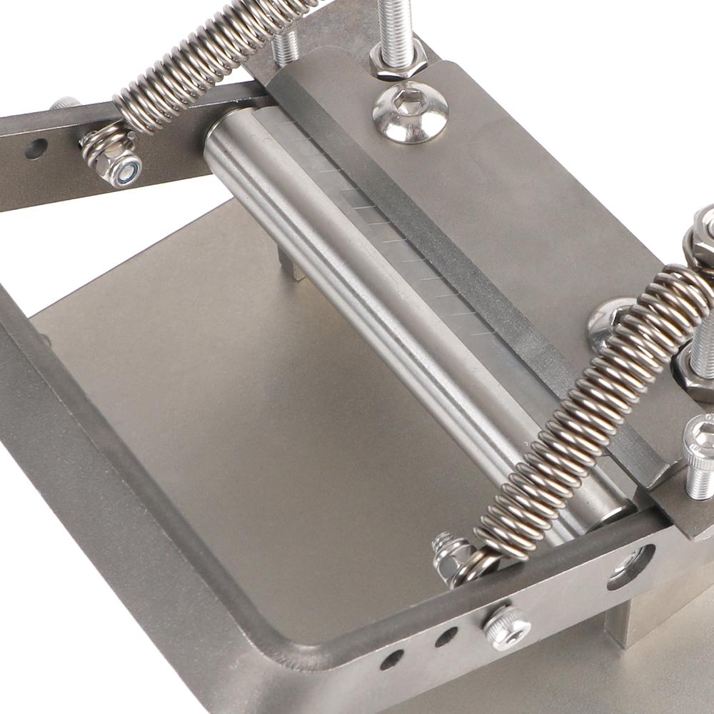 Машина для истончения кожи с 10 лезвиями, разделитель кожи, устройство для обрезки кожи, практичный регулируемый инструмент для резки ремней