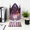 Castles Backdrop Display Stand For Collectible Dolls Adjustable Height Easy Installation Universal Compatibility