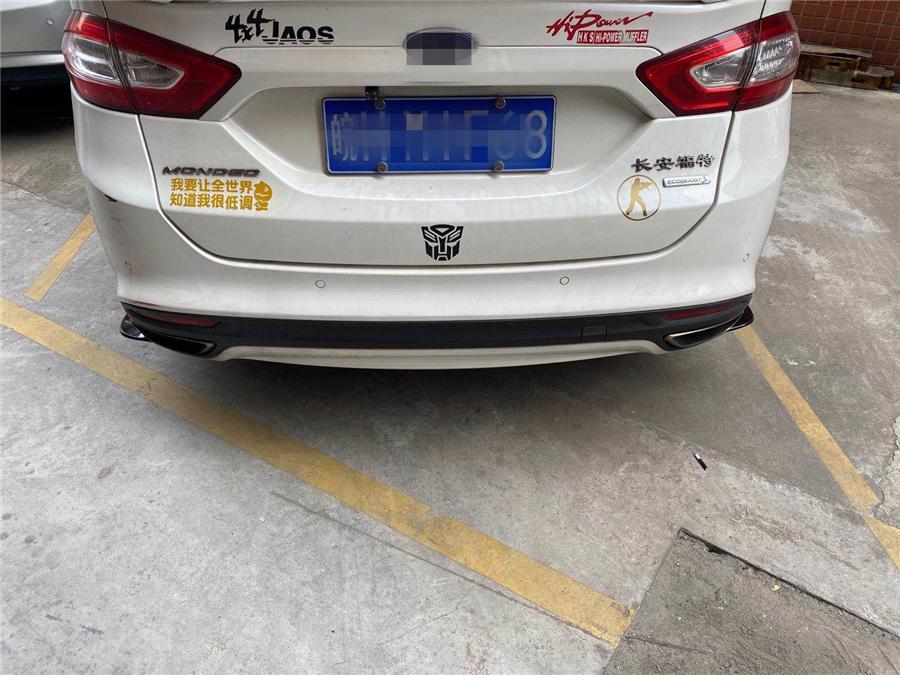 Универсальный 2 шт. Сплиттер заднего бампера автомобиля Диффузор Спойлер Губа Вид карбонового волокна