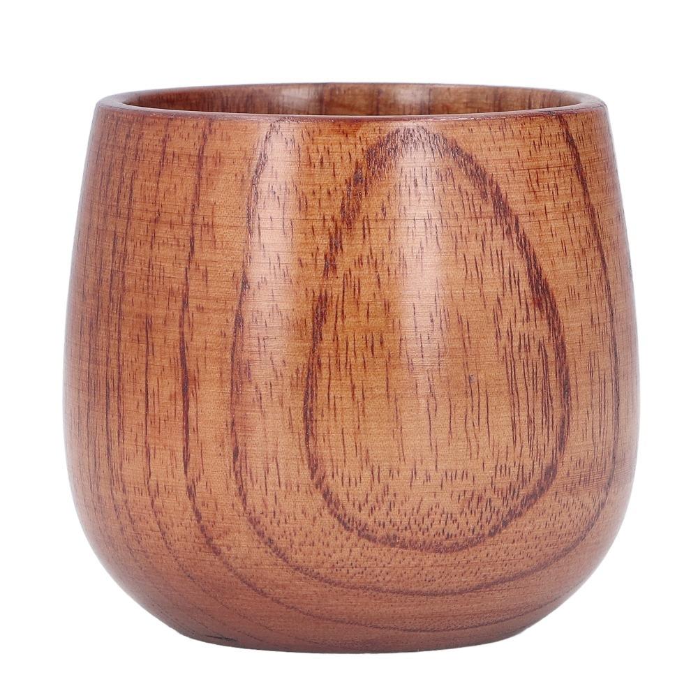 Smooth Polished Tea Cup Wood Tea Serving Cup Practical Water Cup  Home