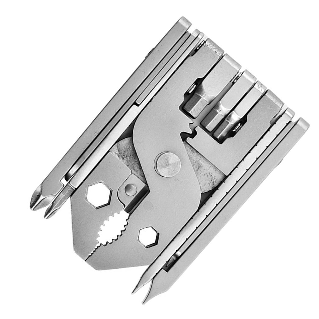 25 In 1 Foldable Pliers Stainless Steel Multifunctional Compact Pliers Screwdriver Multi Tool for Ho