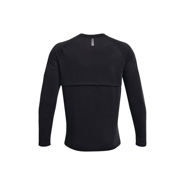 Under Armour Футболка для бега с логотипом Мужские топы Черная 1361470-001