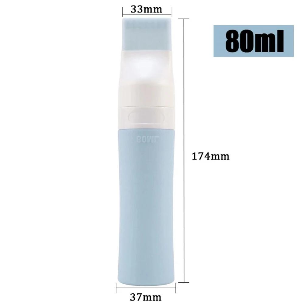 Силиконовые бутылки для аппликатора краски для волос с расческой, контейнер для шампуня, дорожные многоразовые бутылки