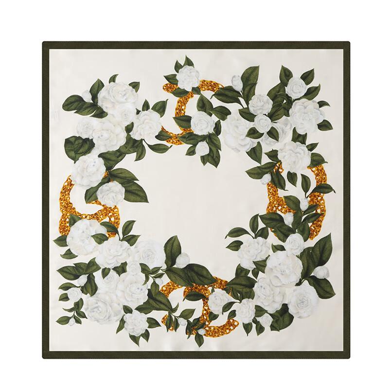 Aisiyalan A-S008 Pure Era Silk Small Square Scarf