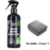 Car Ceramic Coating Quick Liquid Glass Polish Wax Hydrophobic  Waterproofing Spray Paint Nano Sealing Auto Detailing HGKJ S6