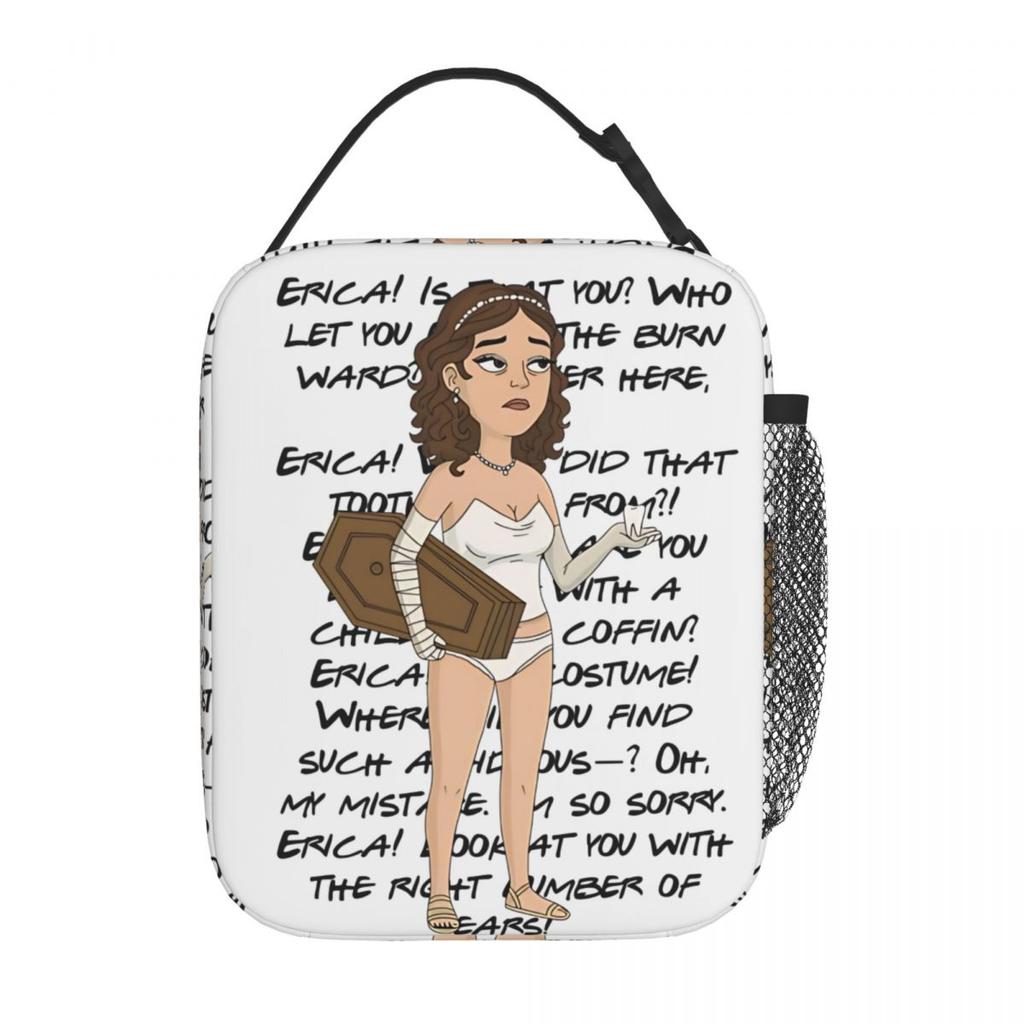 Biblically Erica BoJacks Horsemans Insulated Lunch Bags Portable Lunch Container Cooler Bag Tote Lunch Box Food Storage Bags