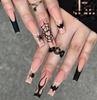 European And American Nail Art Dark Spice Girls Halloween Collection Bat Spider Skull Long Wear Armor
