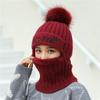 Women's Korean Winter Riding Wool Hat with Scarf Combination, the Ultimate Ear Protection To Keep Warm. Soft Velvet Lining.
