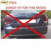 Pair Tail Rear Bumper Corner Reflector Light Lamp For VW Polo 2014 - 2017