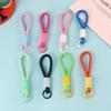 10PCS Colorful Braided Lanyard Keychain Key Ring Bag Charm Phone Lanyard Knot Rope Keyring DIY