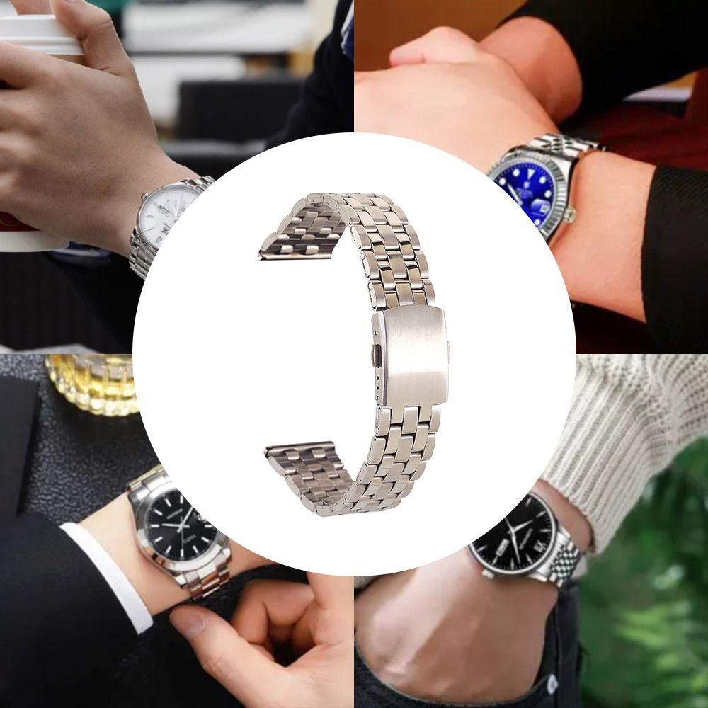 170 мм ремешок для часов из нержавеющей стали совместимые аксессуары для часов универсальные ремешки для часов
