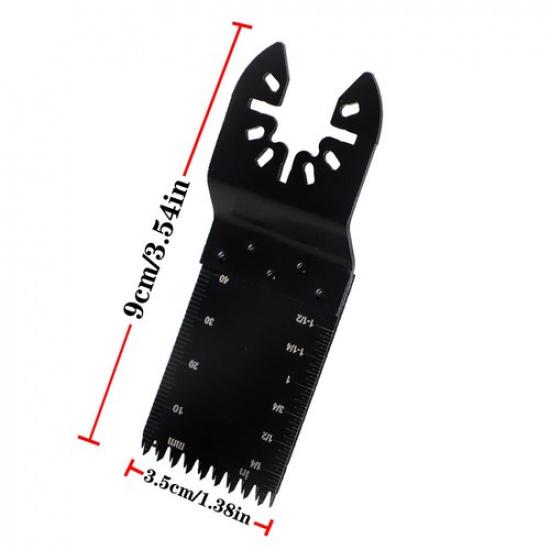 20Pcs Oscillating Saw Blade 35-89mm Standard Saw Blade For Wood And Plastic