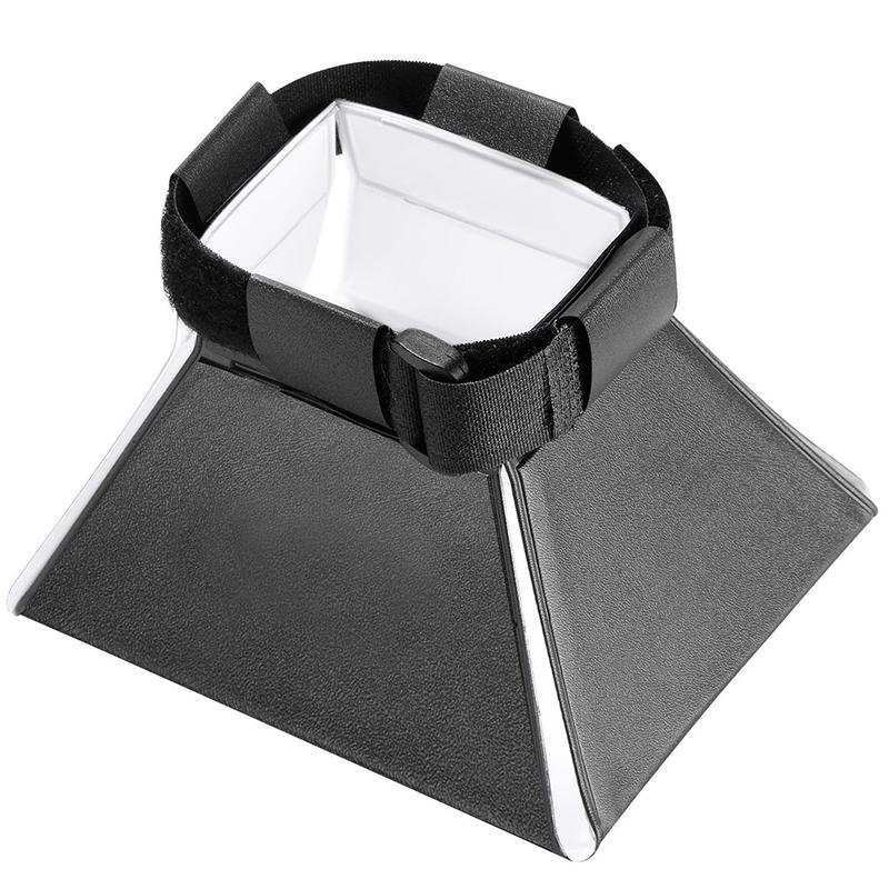 Универсальный складной рассеиватель для вспышки Softbox Professional Mini Photo Diffuser Soft Light Box для камеры Canon Nikon Sony