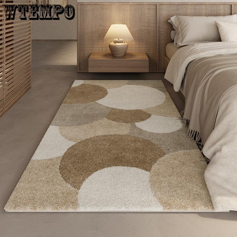 Simple Long Carpet Living Room Dirt Resistant Sofa Carpet Bedroom Bedside Carpet Bay Window Mat