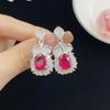 Sace Gems Классические кольца из медного сплава с цирконием, серьги, кулон, ожерелье, комплекты ювелирных изделий, подарки для свадебной вечеринки