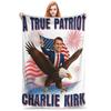 Charlie Kirk 1993 2025 A true Patriot  Blanket Multiple Sizes Super Soft Cozy  Throw Blankets for Sofa Couch and Bed
