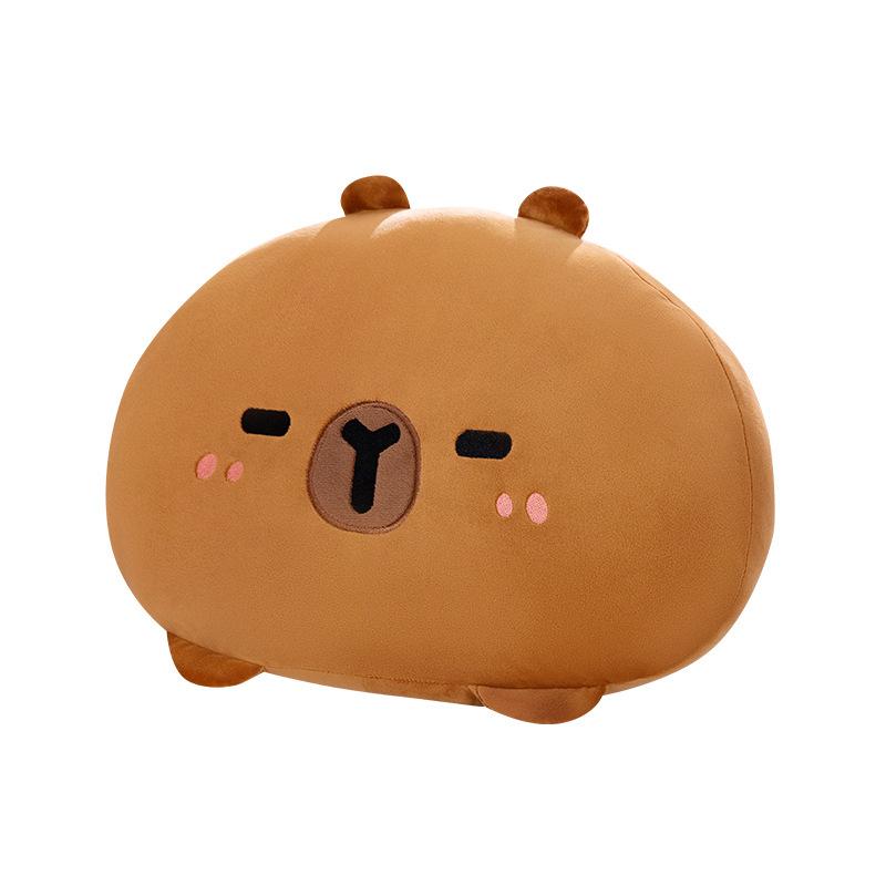 Капибара Capybara Подушка Голова Подушка для дивана Подушка для талии Спящая подушка-морская свинка Подарок на день рождения
