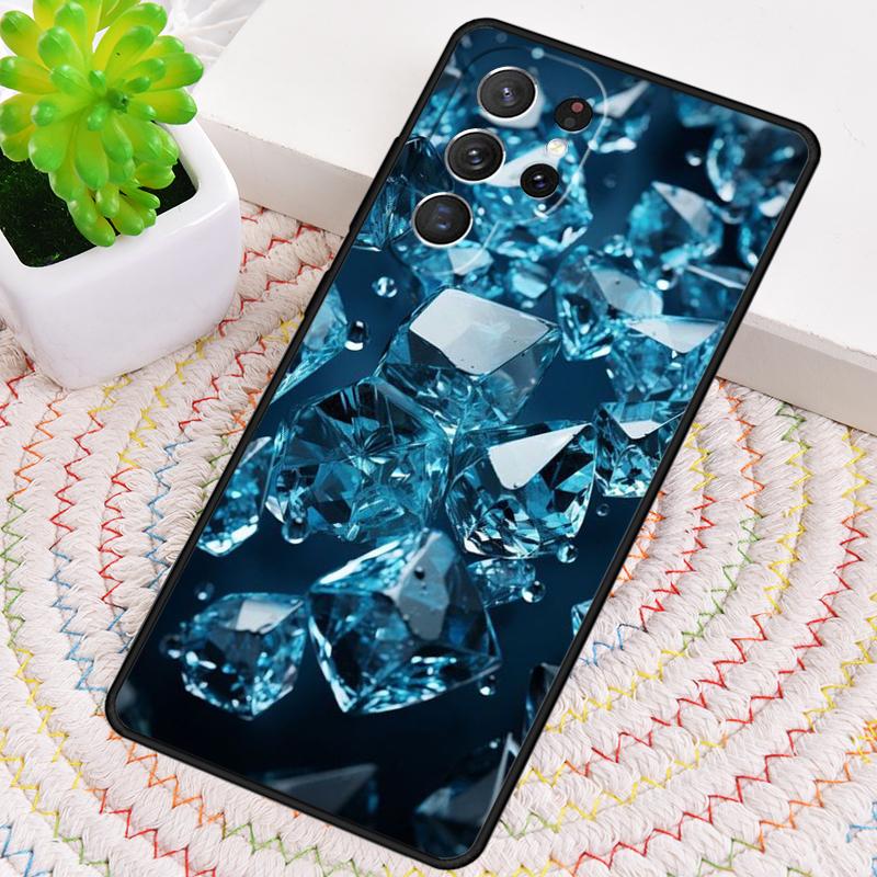 Чехол для телефона с узором из бриллиантовых кристаллов для Samsung Galaxy note 10 pro S26 Ultra S23 S24 FE S25 S21 S22 PLUS ударопрочный