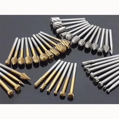 HSS Dremel фрезерный титановый фрезерный нож по дереву, фрезы для напильников, деревообработка, резьба, резной резак, инструменты, аксессуары