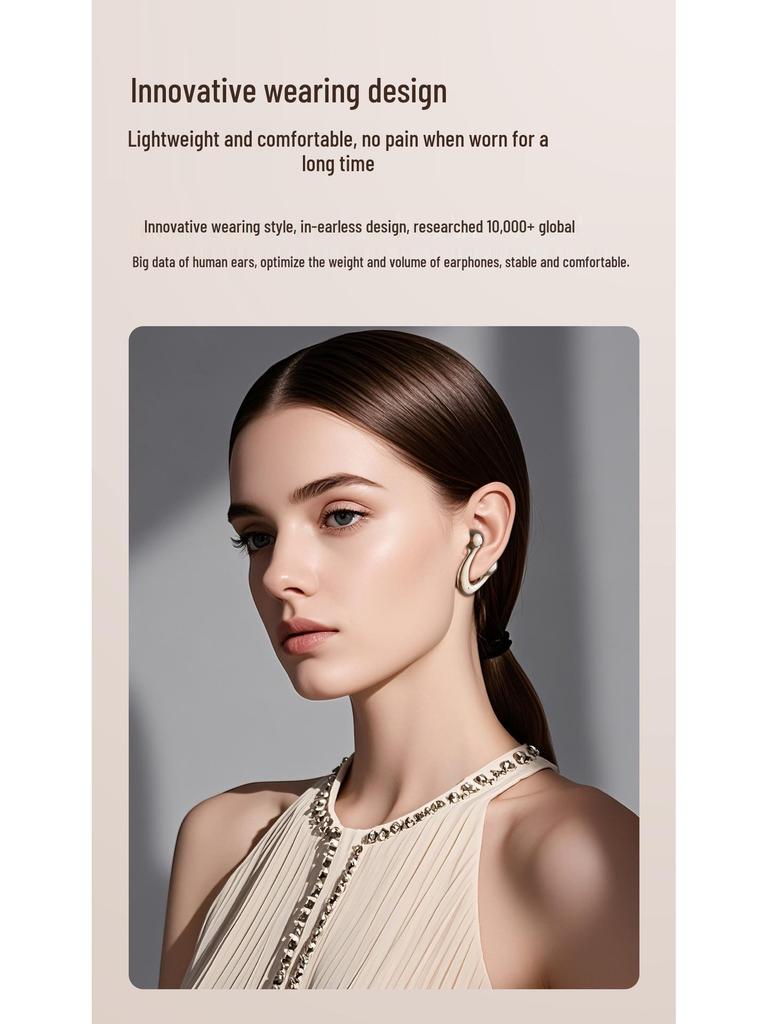 Sony Bluetooth Bone Conduction Ear Clip Wireless Running Headphones