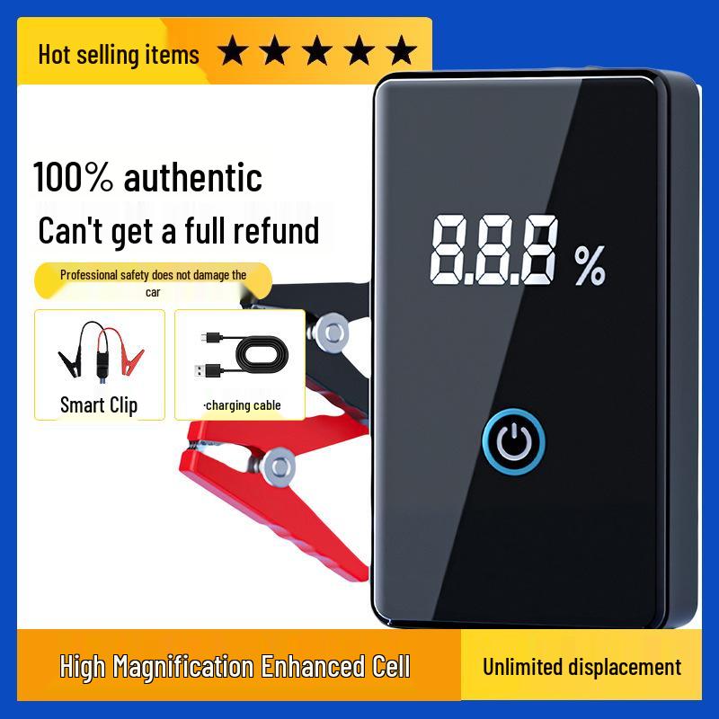 All-in-One Car Jump Starter & Inflator with Strong Start