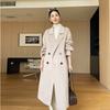 Double-breasted Double-sided Wool Coat Women's Long Over-the-knee New Autumn and Winter Wool Coat