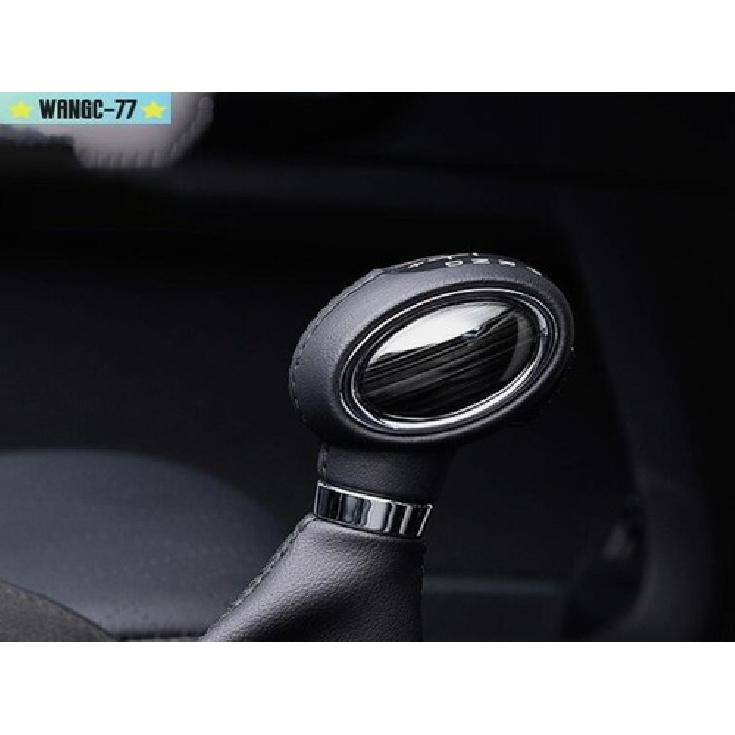Black Steel Central Console Gear Shift Knob Trim For Mini Cooper Countryman F60