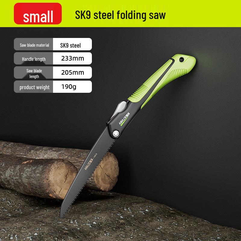 Компактная ручная пила по дереву - Складной ручной инструмент для резки деревьев и древесины