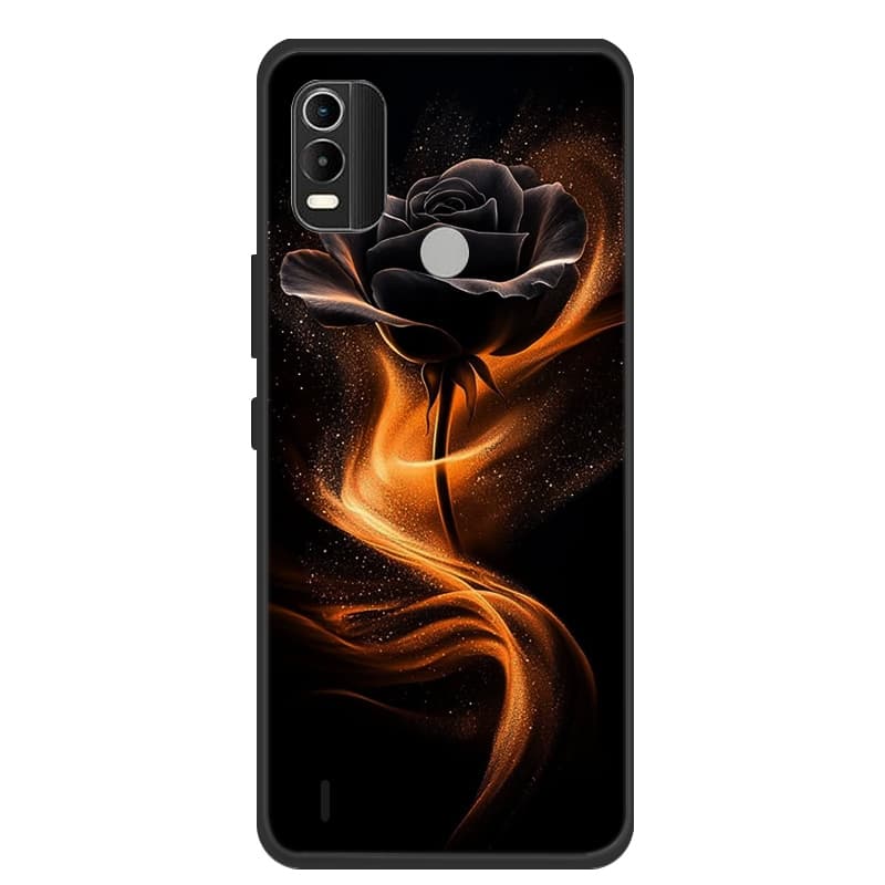Чехол для Nokia C21 Plus Чехол для телефона Coque Черный Силиконовый Мягкая задняя крышка Чехол для Nokia G21 / G11 / C21 Plus Чехол C21Plus Funda