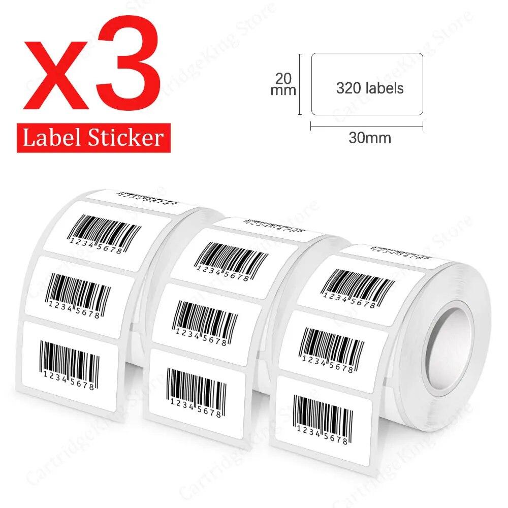 P50 Thermal Label Printer Similar To E210 M110 Adhesive Sticker Printer for Mobile Computer Mini Barcode Printer Portable Maker
