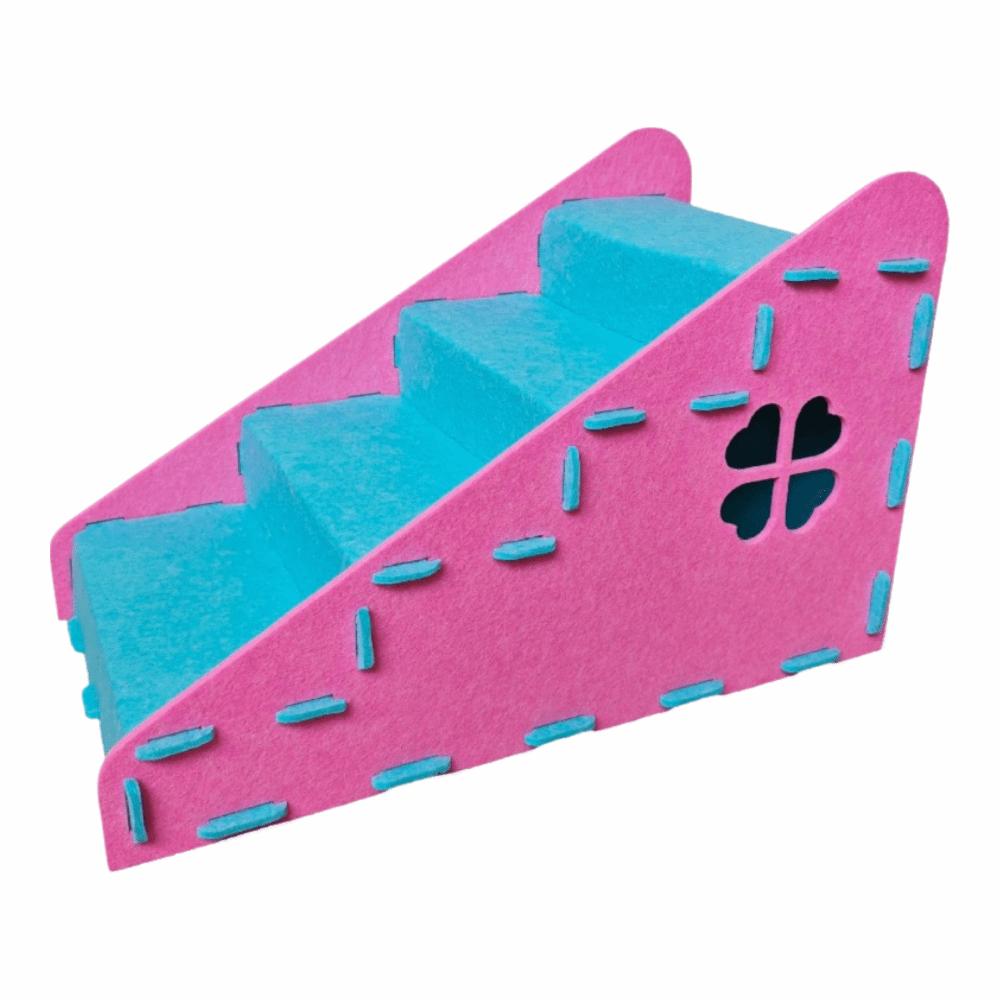 Non-Slip Cat Steps Durable Pet Ramp Scratching Post Pet Stairs Bedside