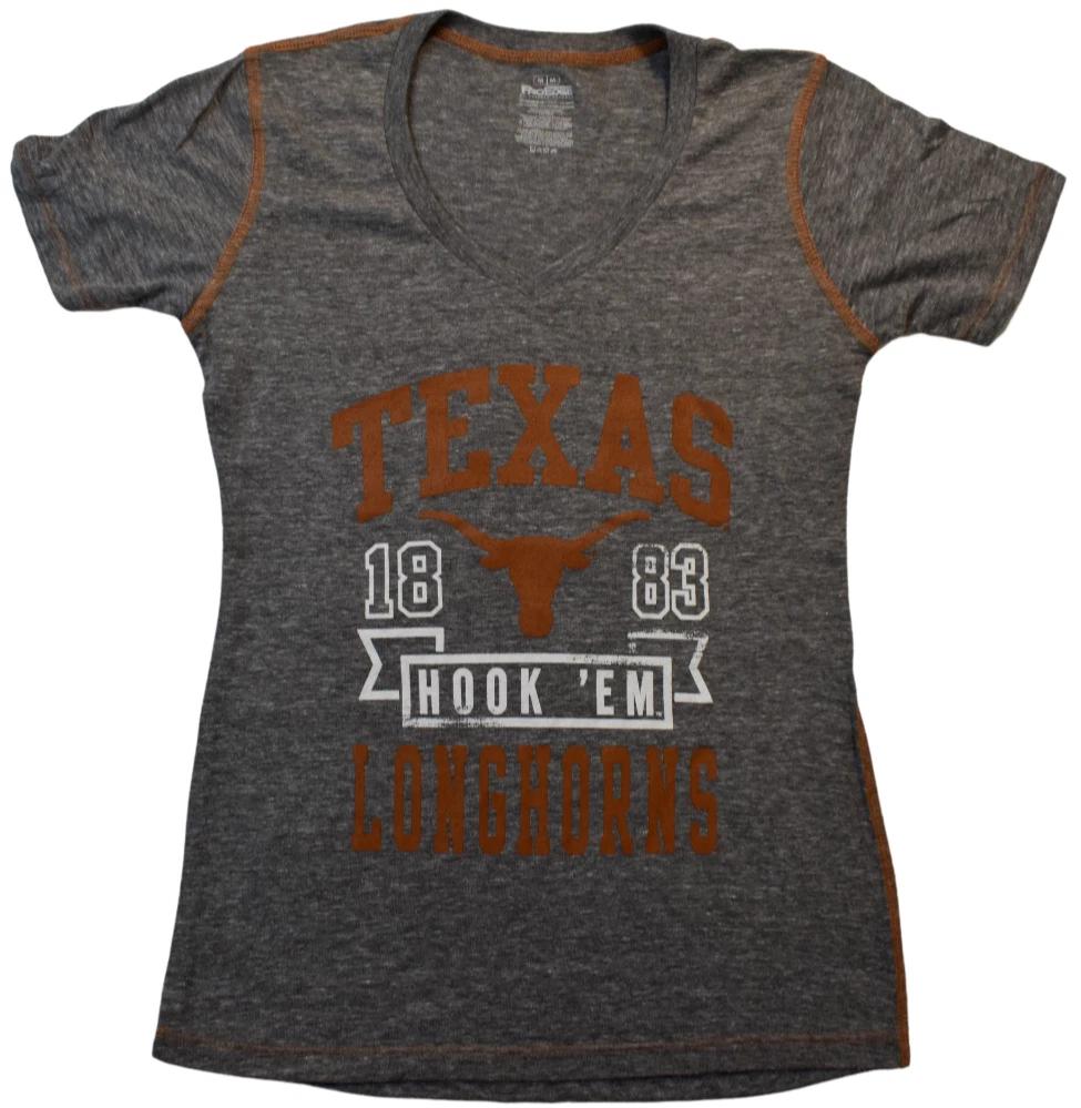 Pro Edge Juniors Техасские Лонгхорнс 1883 Hook 'Em Футболка Новая S, M, L