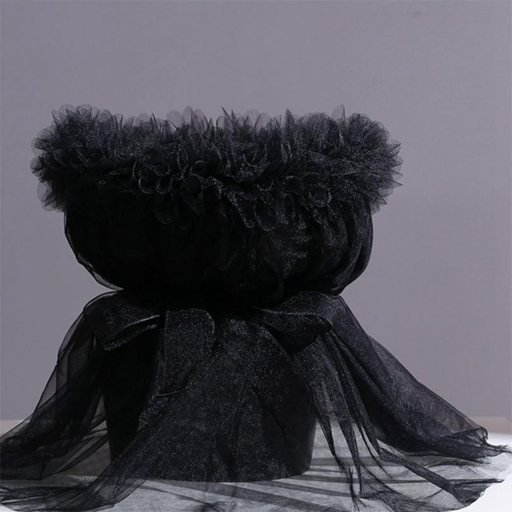 Однотонная пряжа для упаковки цветов 50x75см Декоративная упаковочная пряжа Букет