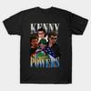 Мужская черная футболка с принтом Kenny Powers Bootlegger Графическая футболка Печать на трансферной бумаге без вырезания Хлопковая футболка