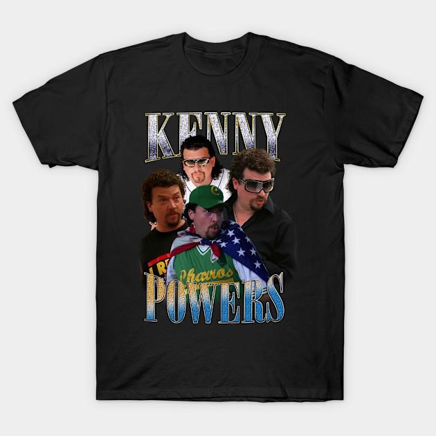 Мужская черная футболка с принтом Kenny Powers Bootlegger Графическая футболка Печать на трансферной бумаге без вырезания Хлопковая футболка