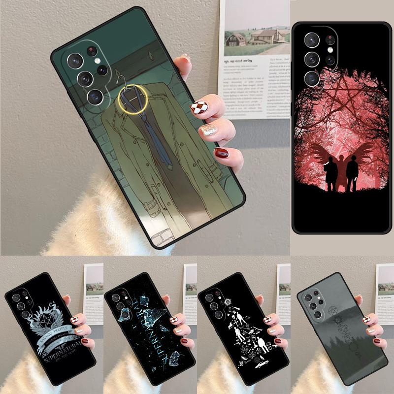 Сверхъестественное Финальный Сезон 15 Чехол для Телефона из ТПУ Для Samsung Galaxy note 10 pro S26 S25 S24 S23 S22 Ultra Plus S21 FE S20 Чехол