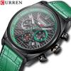 Wristwatches Quartz Wrist Watch for Men Casual Sports Chronograph Dials Clock with Luminous Hands 8392