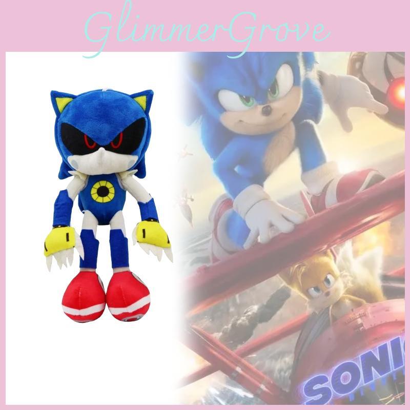 Плюшевая игрушка Соник Ежик Из Супер Мягкого Короткого Меха Для Подарка Детям