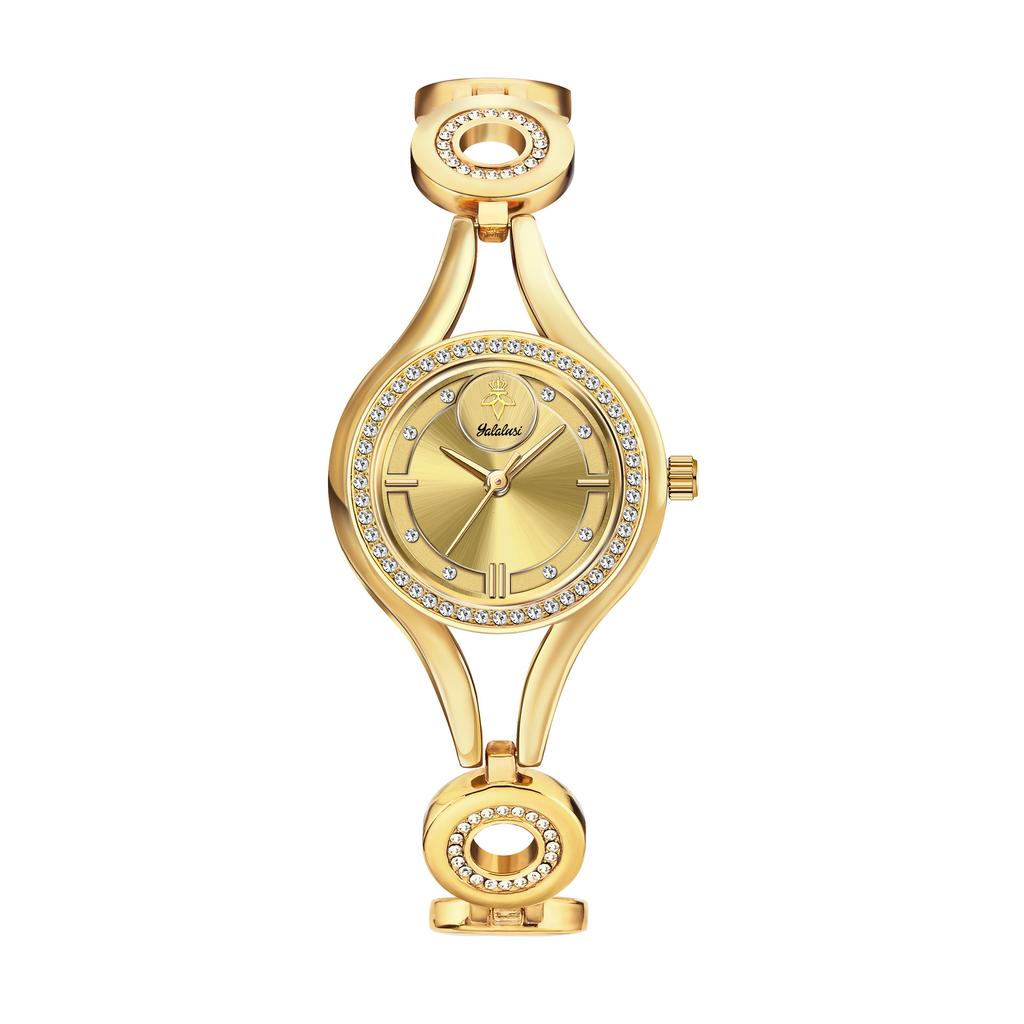 Yalalusi Fashion Medieval South East Asia Style Niche Light Luxury Ladies Watch Diamond Quartz Watch Women