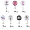 Gifts Work Name Tag Cute Nurses Swivel Clip Retractable Badge Reel Holder for Nurse ID Name