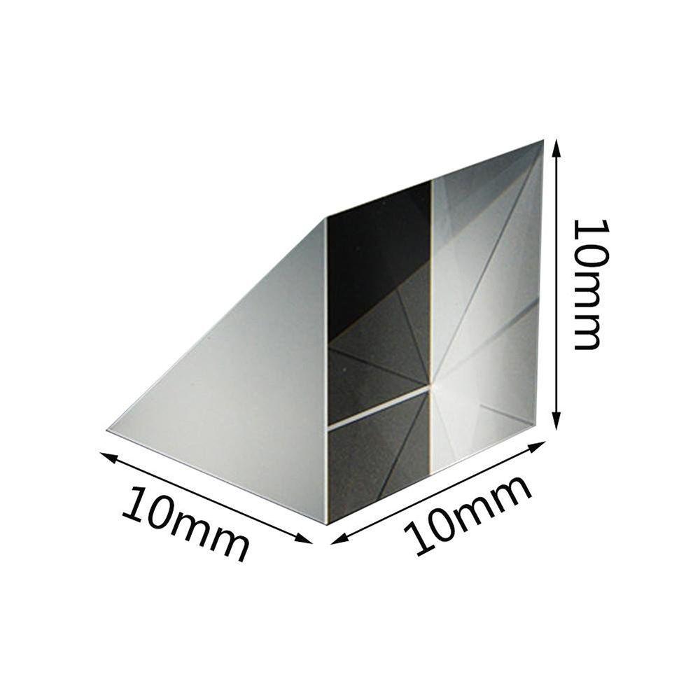 Props Right Angle Triangular Glass Home Decor Optical Prism Isosceles Prisms Testing Instrument