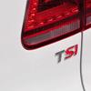 WHAQY1 3D Metal TSI Letter Rear Trunk Emblem Badge Stickers Decal Car Styling For VW Polo Golf 5 6 7 CC Passat B5 B6 Bora Volkswagen