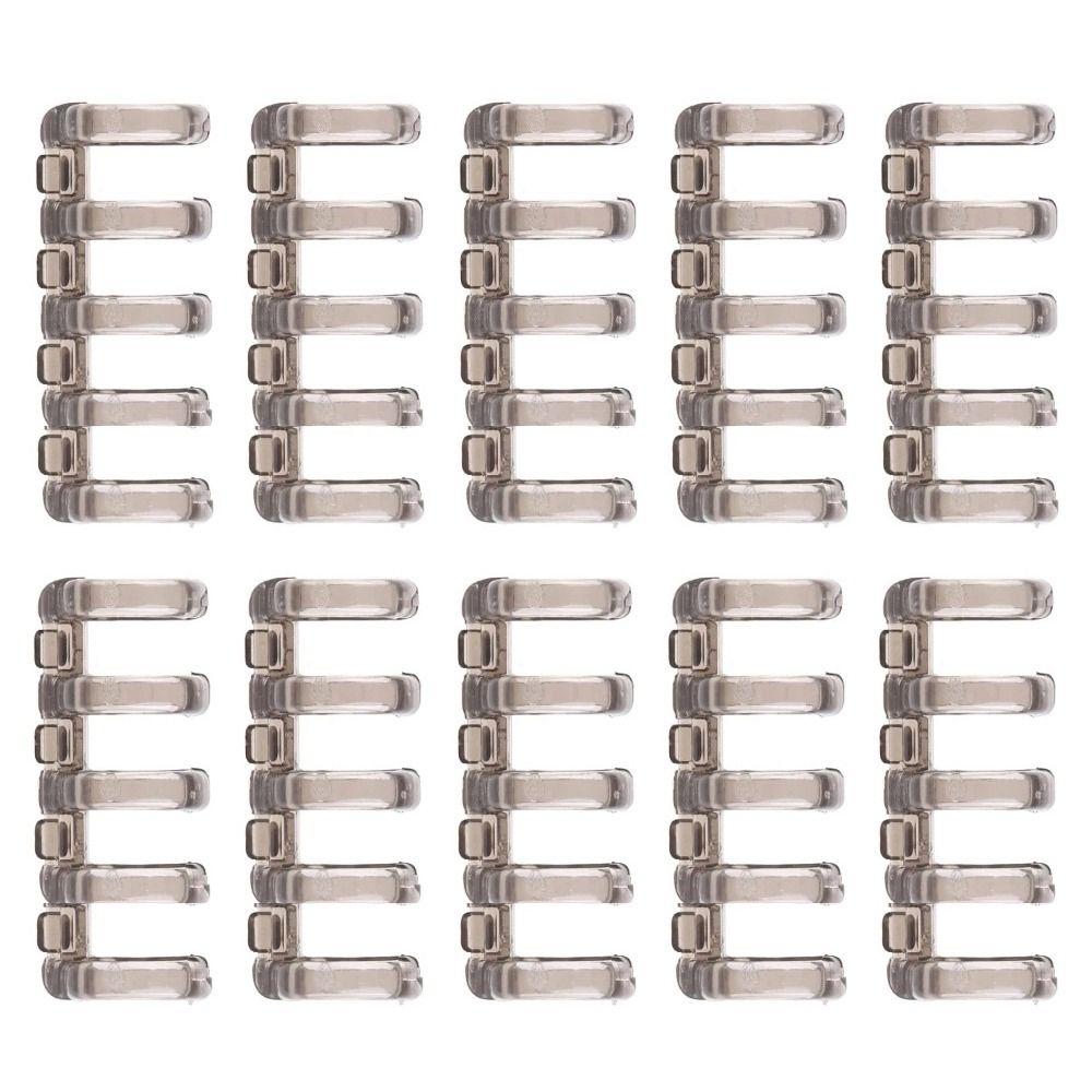 10 шт. А4 А5 А6 Кольца для блокнота, гребни для переплета для скрапбукинга, фотоальбома