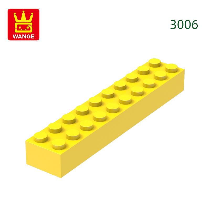 Нетоксичные 17 шт./лот 3006 Толстые 2x10 Строительные блоки Moc Классические аксессуары Совместимые кубики Детские игрушки Подарочная коробка