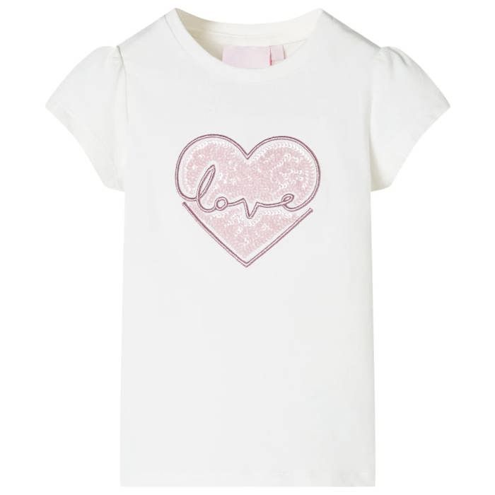 Ecru T-shirt for Children 92/104/116/128/140