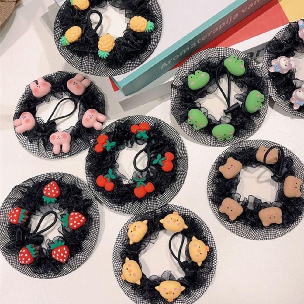 Модный головной убор балетная сетка для волос регулируемый пучок для волос для девочек эластичная сетка для волос для детей