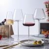 Handmade Burgundy Crystal Wine & Champagne Glass Stemware Set